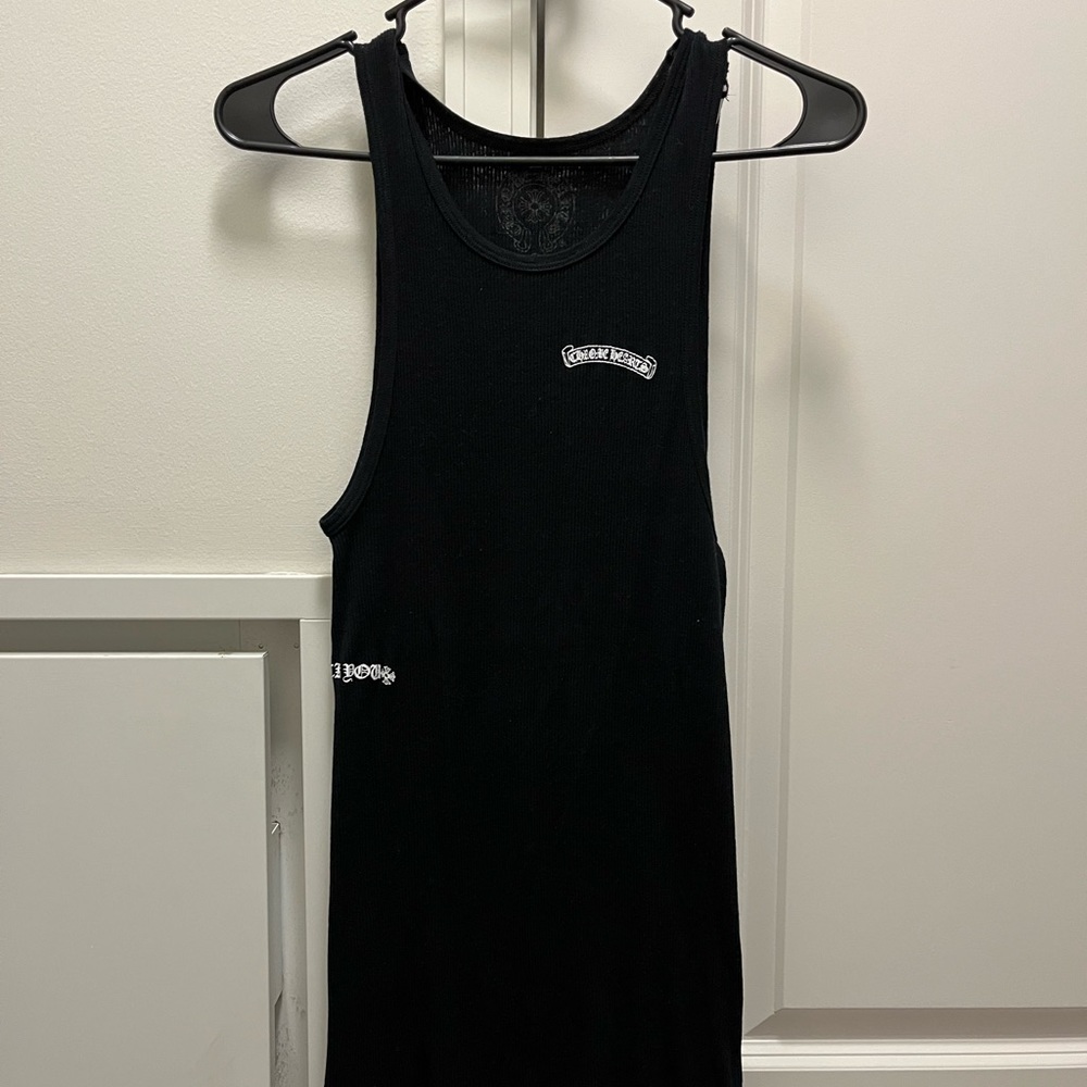 Chrome Hearts Black Tank Dress